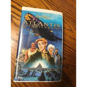 Disney Atlantis the Lost Empire Vintage VHS EUC